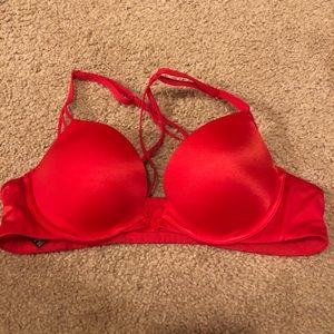 Victoria’s Secret red bra